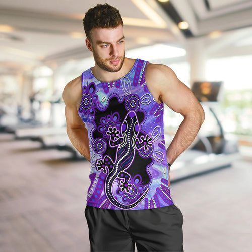 australia-opal-men-tank-top-aussie-lizard-with-aboriginal-art-purple