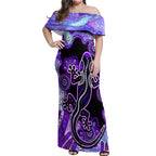 australia-opal-off-shoulder-maxi-dress-aussie-lizard-with-aboriginal-art-purple