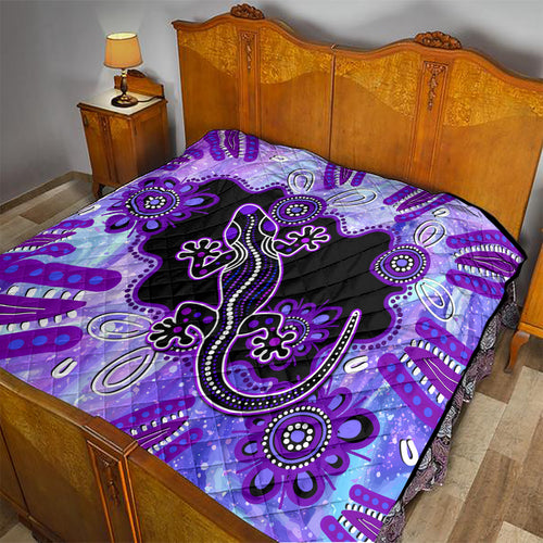 australia-opal-quilt-aussie-lizard-with-aboriginal-art-purple