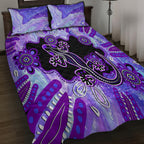 australia-opal-quilt-bed-set-aussie-lizard-with-aboriginal-art-purple