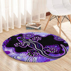 australia-opal-round-carpet-aussie-lizard-with-aboriginal-art-purple