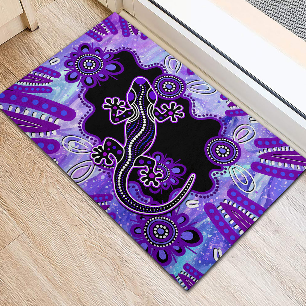 australia-opal-rubber-doormat-aussie-lizard-with-aboriginal-art-purple