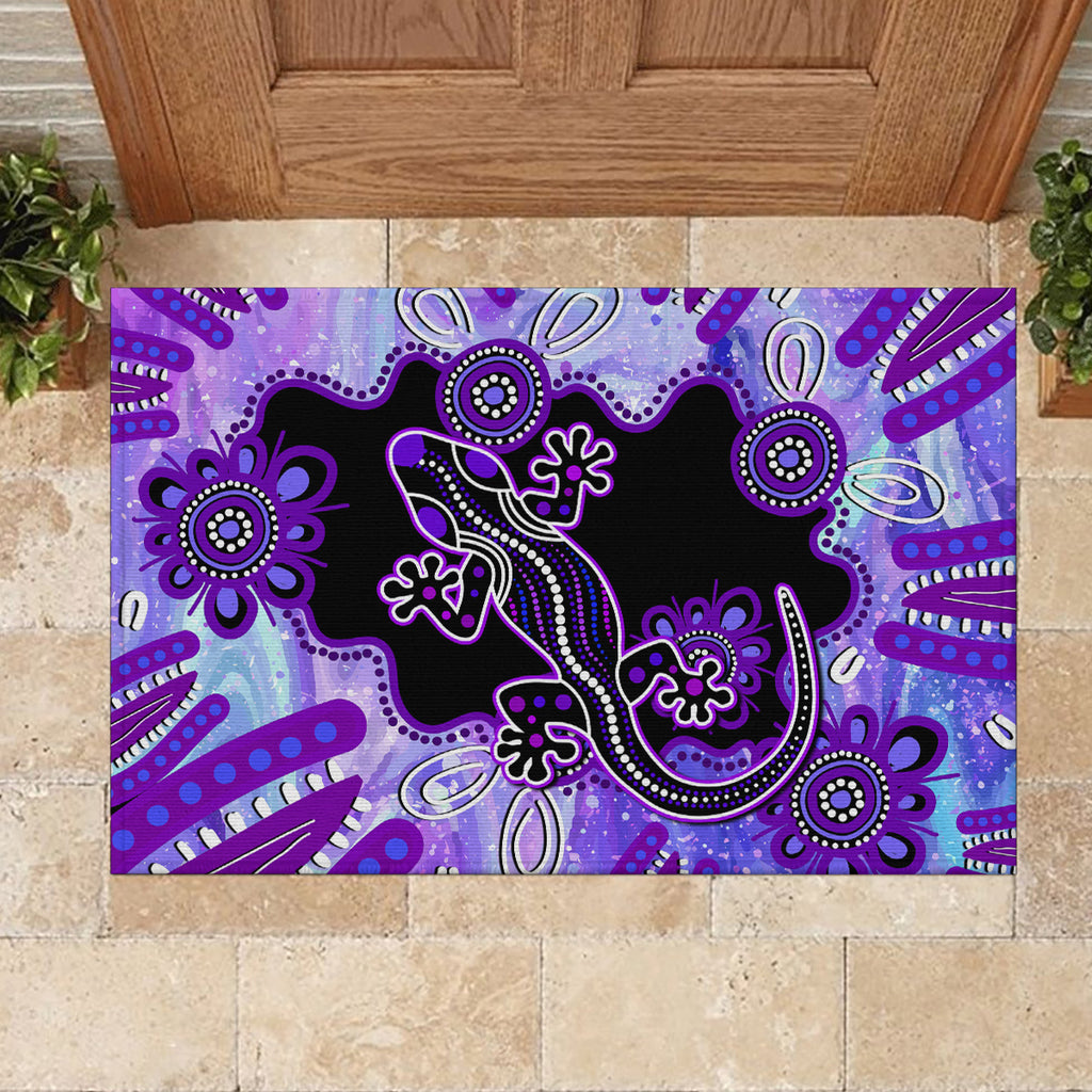australia-opal-rubber-doormat-aussie-lizard-with-aboriginal-art-purple