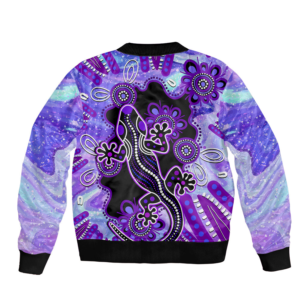 australia-opal-sleeve-zip-bomber-jacket-aussie-lizard-with-aboriginal-art-purple