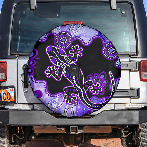 australia-opal-spare-tire-cover-aussie-lizard-with-aboriginal-art-purple