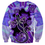 australia-opal-sweatshirt-aussie-lizard-with-aboriginal-art-purple