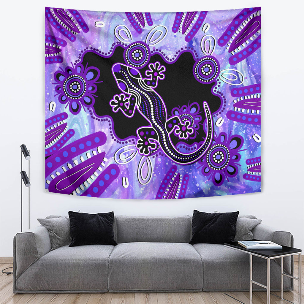 australia-opal-tapestry-aussie-lizard-with-aboriginal-art-purple