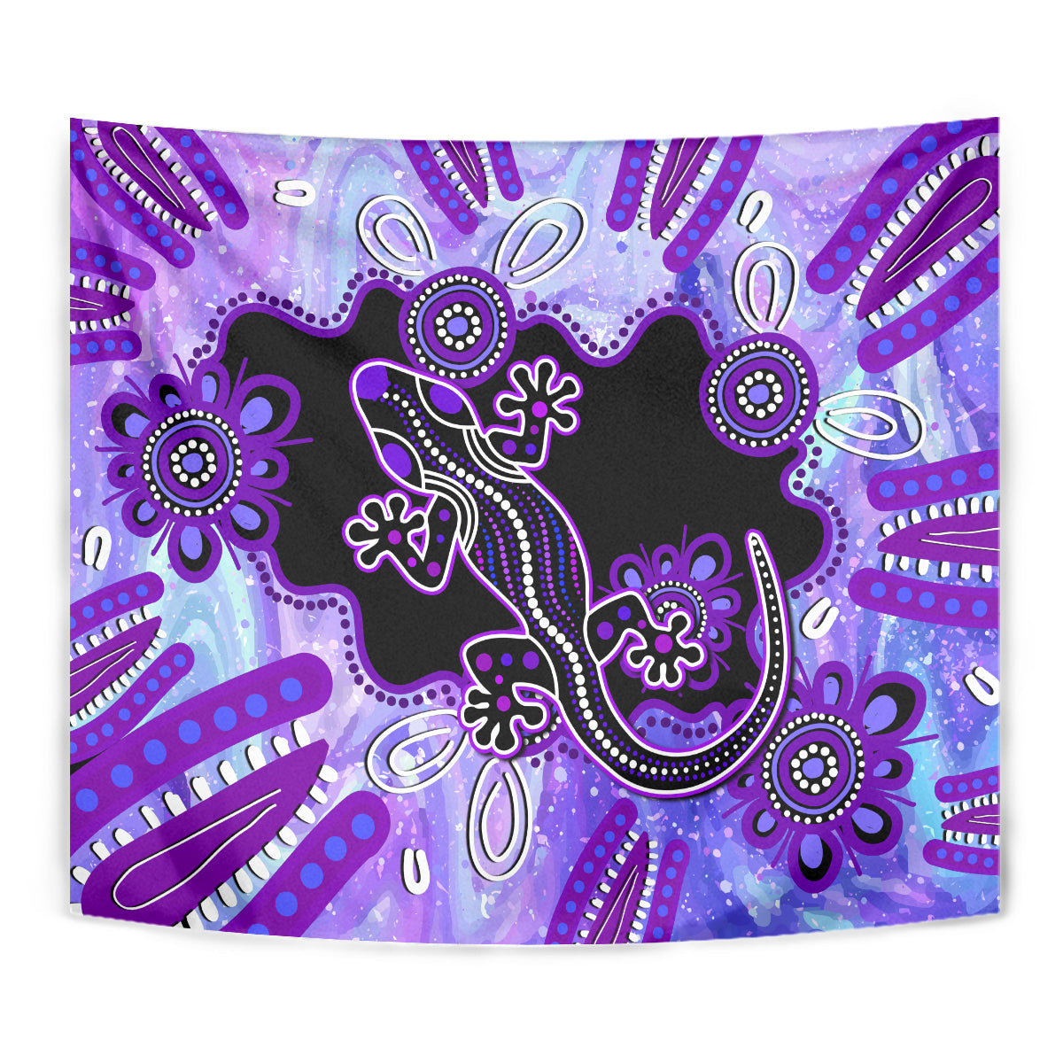 australia-opal-tapestry-aussie-lizard-with-aboriginal-art-purple
