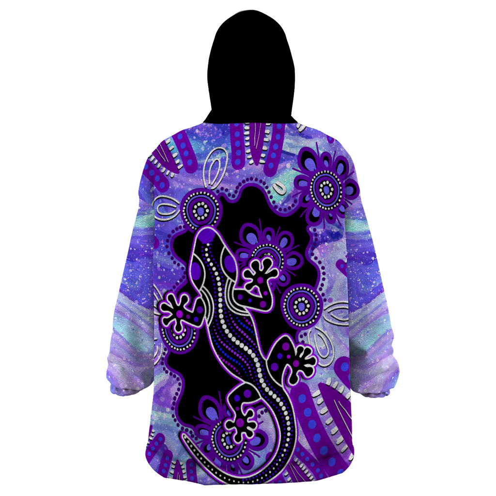 australia-opal-wearable-blanket-hoodie-aussie-lizard-with-aboriginal-art-purple