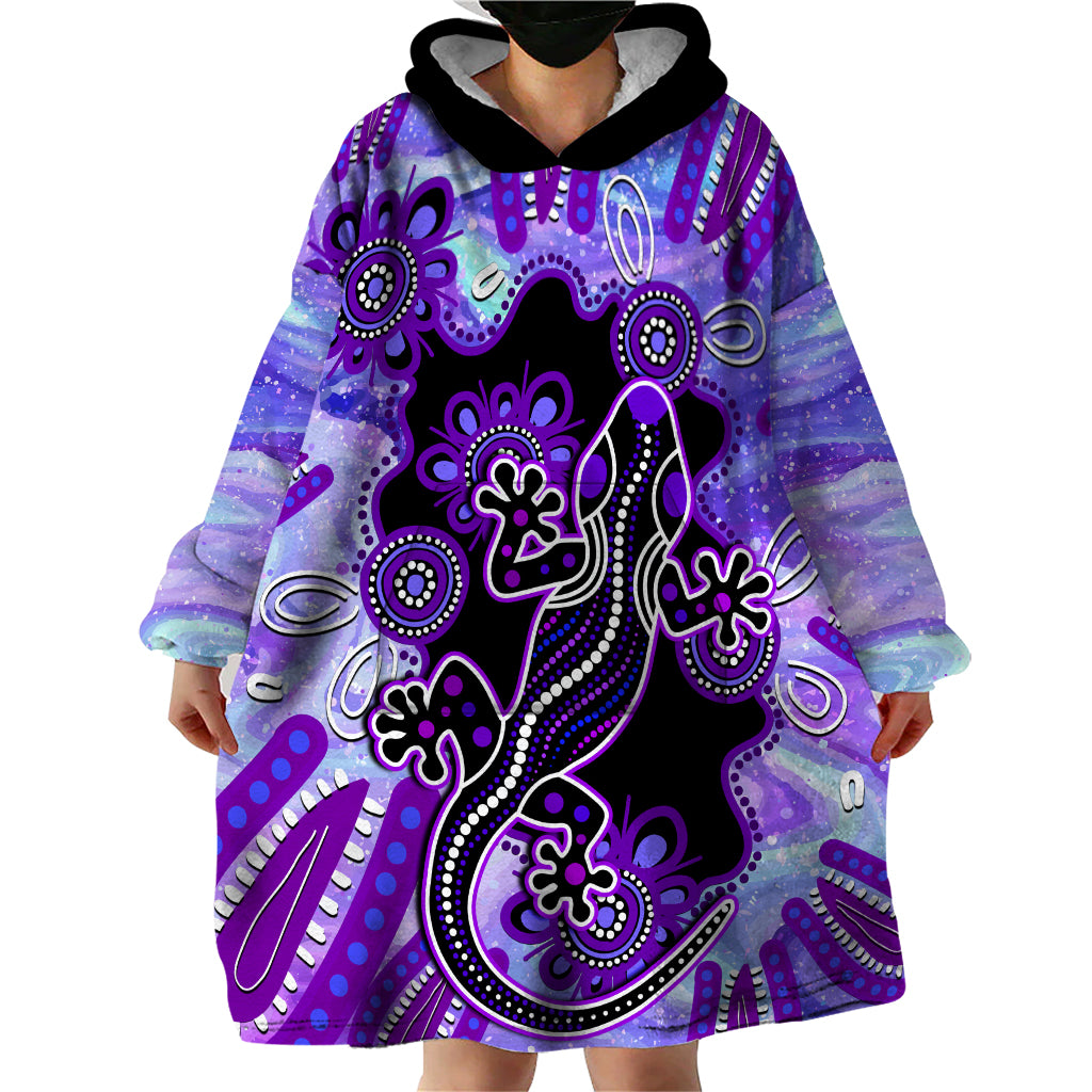 australia-opal-wearable-blanket-hoodie-aussie-lizard-with-aboriginal-art-purple