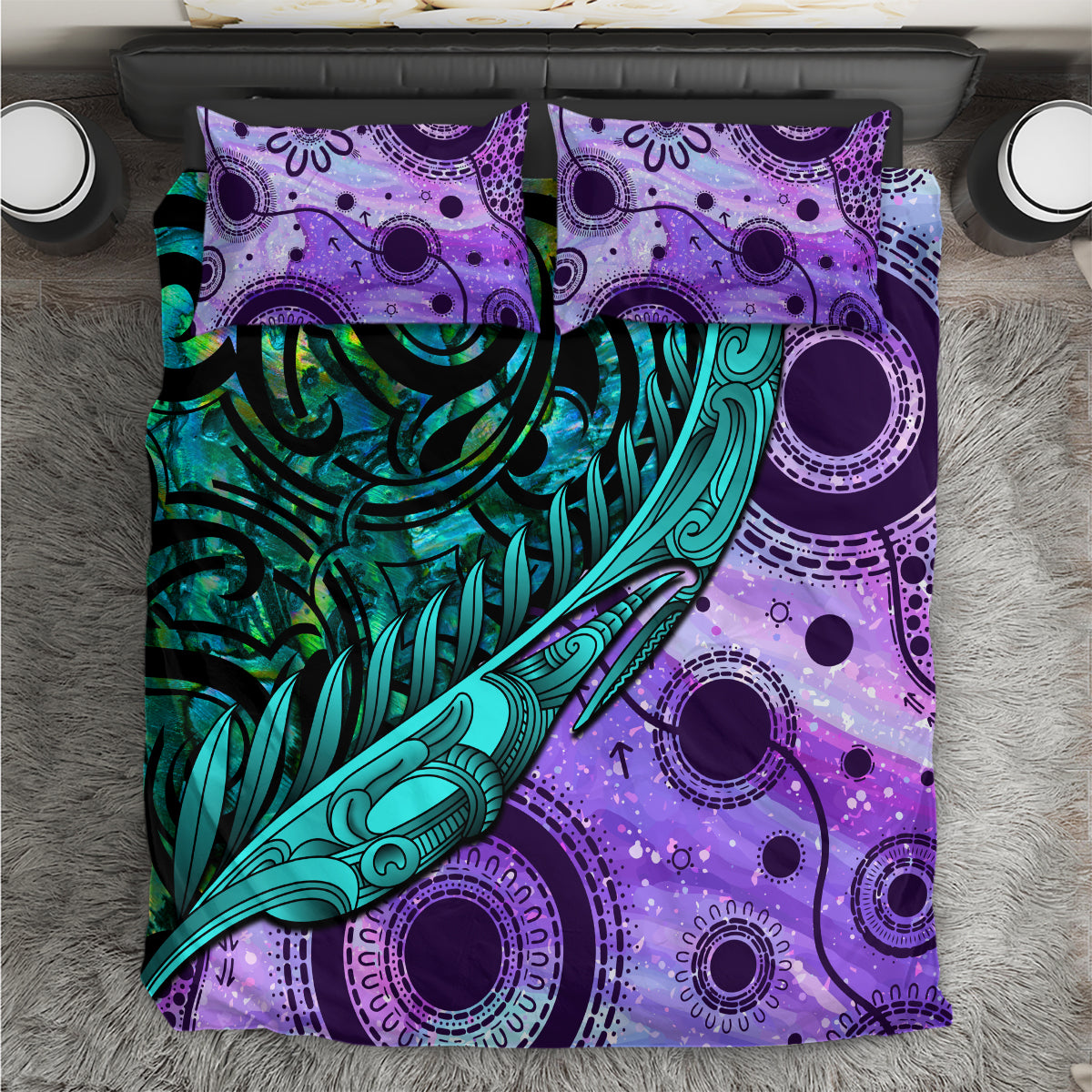 new-zealand-paua-shell-with-australia-opal-unique-combine-bedding-set