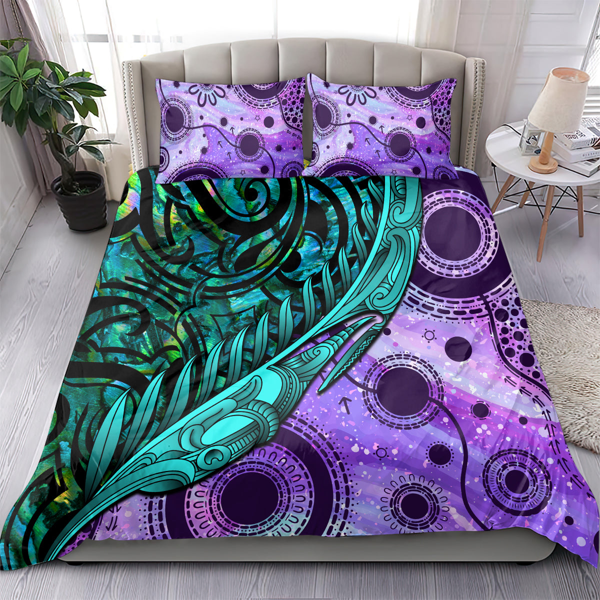 new-zealand-paua-shell-with-australia-opal-unique-combine-bedding-set