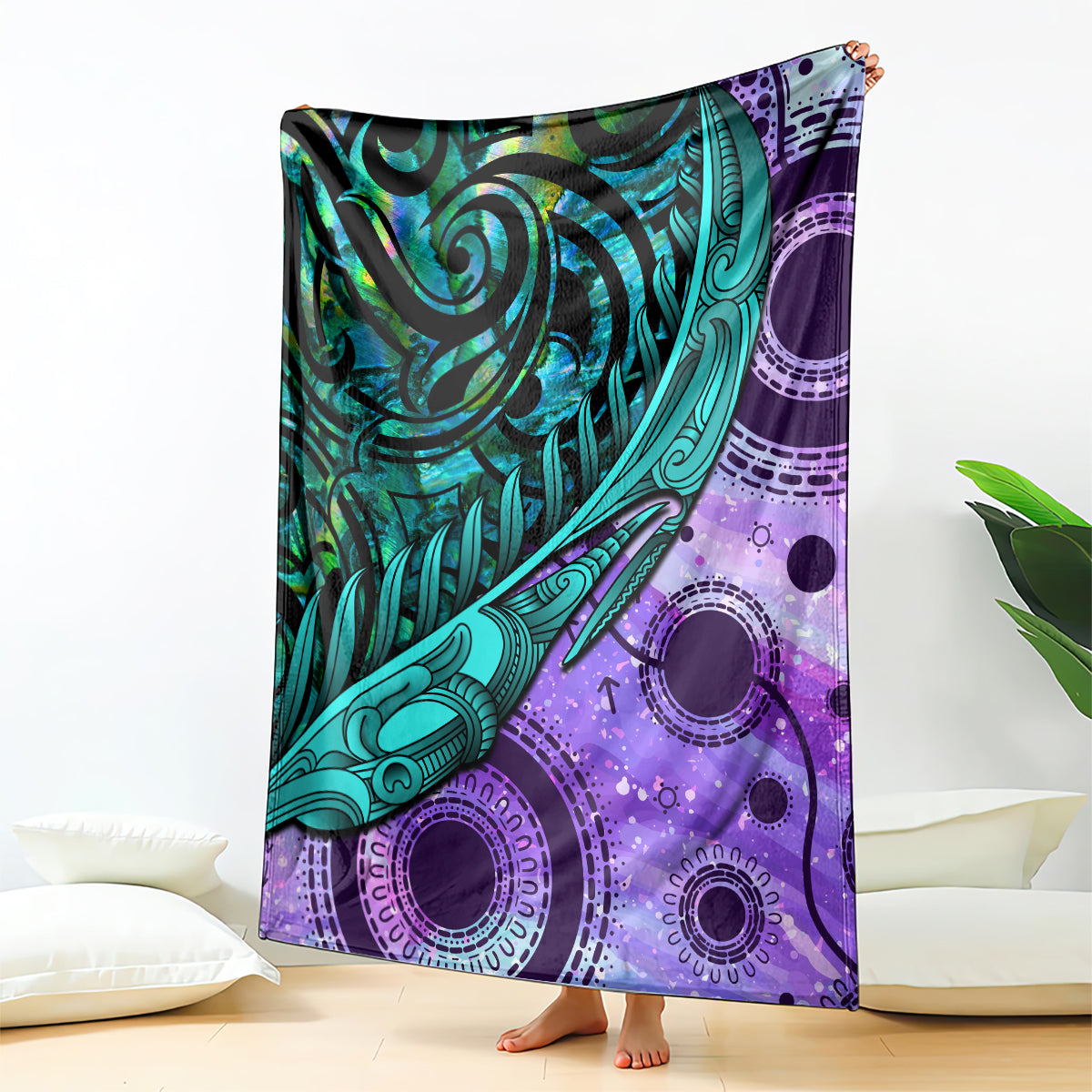 new-zealand-paua-shell-with-australia-opal-unique-combine-blanket