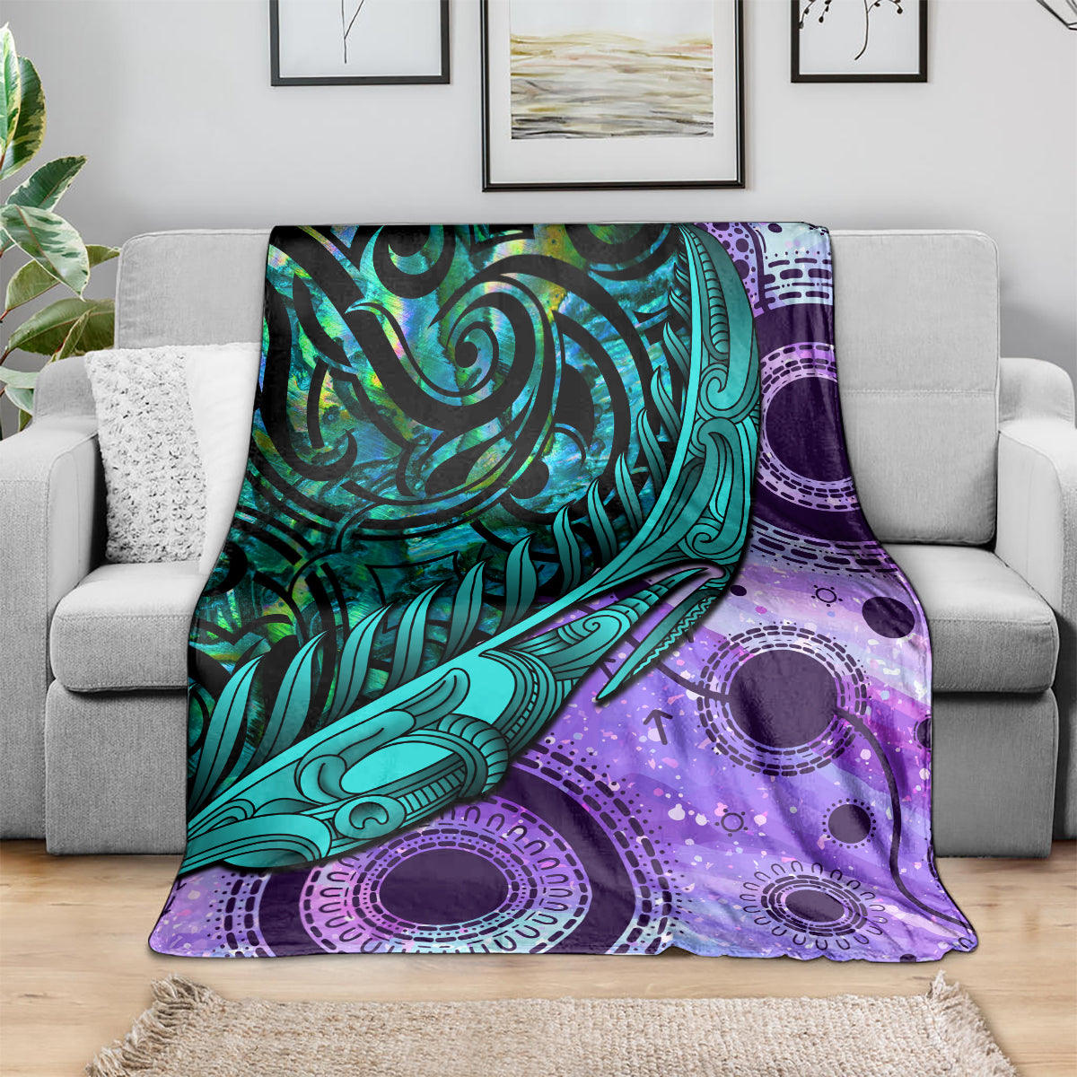 new-zealand-paua-shell-with-australia-opal-unique-combine-blanket