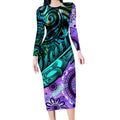 new-zealand-paua-shell-with-australia-opal-unique-combine-long-sleeve-bodycon-dress