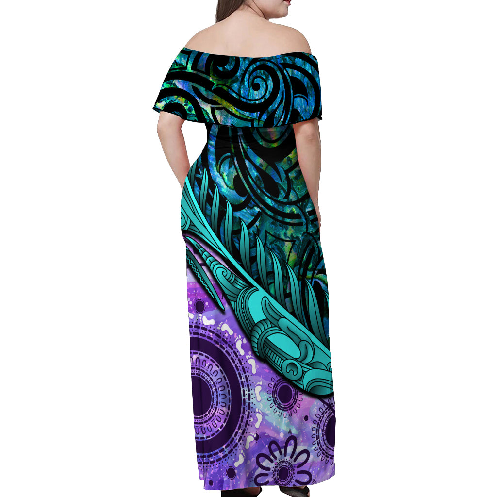 new-zealand-paua-shell-with-australia-opal-unique-combine-off-shoulder-maxi-dress