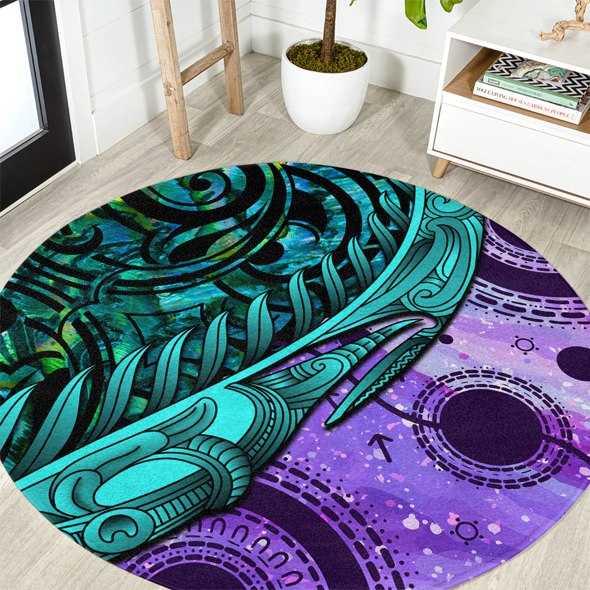 new-zealand-paua-shell-with-australia-opal-unique-combine-round-carpet