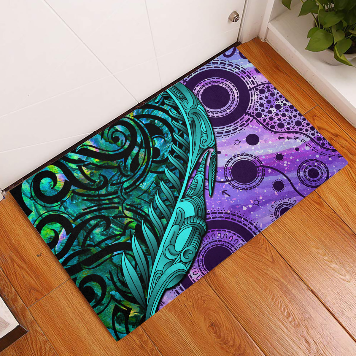 new-zealand-paua-shell-with-australia-opal-unique-combine-rubber-doormat