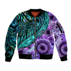 new-zealand-paua-shell-with-australia-opal-unique-combine-sleeve-zip-bomber-jacket