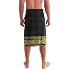Yellow Taniko Aotearoa Lavalava Niho Taniwha Mix Poutama