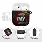 Australia ANZAC Day AirPods Case We Will Remember Them Poppy Camouflage - Aussie Hoodie