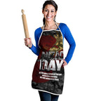 Australia ANZAC Day Apron We Will Remember Them Poppy Camouflage - Aussie Hoodie