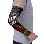 Australia ANZAC Day Arm Sleeves We Will Remember Them Poppy Camouflage - Aussie Hoodie