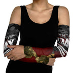 Australia ANZAC Day Arm Sleeves We Will Remember Them Poppy Camouflage - Aussie Hoodie
