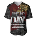 Australia ANZAC Day Baseball Jersey We Will Remember Them Poppy Camouflage - Aussie Hoodie