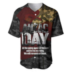 Australia ANZAC Day Baseball Jersey We Will Remember Them Poppy Camouflage - Aussie Hoodie