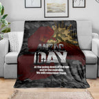 Australia ANZAC Day Blanket We Will Remember Them Poppy Camouflage - Aussie Hoodie
