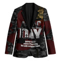 Australia ANZAC Day Blazer We Will Remember Them Poppy Camouflage - Aussie Hoodie