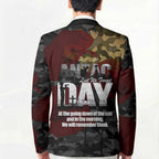Australia ANZAC Day Blazer We Will Remember Them Poppy Camouflage - Aussie Hoodie