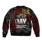 Australia ANZAC Day Bomber Jacket We Will Remember Them Poppy Camouflage - Aussie Hoodie