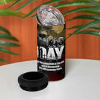 Australia ANZAC Day 4 in 1 Can Cooler Tumbler We Will Remember Them Poppy Camouflage - Aussie Hoodie
