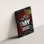 Australia ANZAC Day Canvas Wall Art We Will Remember Them Poppy Camouflage - Aussie Hoodie