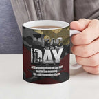 Australia ANZAC Day Ceramic Mug We Will Remember Them Poppy Camouflage - Aussie Hoodie