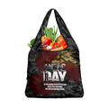 Australia ANZAC Day Grocery Bag We Will Remember Them Poppy Camouflage - Aussie Hoodie