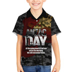 Australia ANZAC Day Hawaiian Shirt We Will Remember Them Poppy Camouflage - Aussie Hoodie