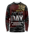 Australia ANZAC Day Long Sleeve Shirt We Will Remember Them Poppy Camouflage - Aussie Hoodie