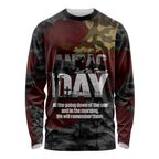 Australia ANZAC Day Long Sleeve Shirt We Will Remember Them Poppy Camouflage - Aussie Hoodie