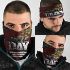 Australia ANZAC Day Neck Gaiter We Will Remember Them Poppy Camouflage - Aussie Hoodie