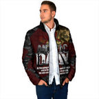 Australia ANZAC Day Padded Jacket We Will Remember Them Poppy Camouflage - Aussie Hoodie