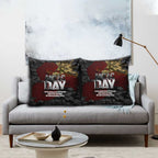 Australia ANZAC Day Pillow Cover We Will Remember Them Poppy Camouflage - Aussie Hoodie