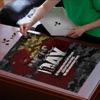 Australia ANZAC Day Puzzle We Will Remember Them Poppy Camouflage - Aussie Hoodie