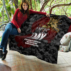 Australia ANZAC Day Quilt We Will Remember Them Poppy Camouflage - Aussie Hoodie