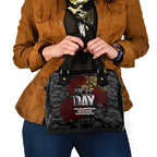 Australia ANZAC Day Shoulder Handbag We Will Remember Them Poppy Camouflage - Aussie Hoodie
