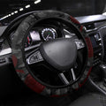 Australia ANZAC Day Steering Wheel Cover We Will Remember Them Poppy Camouflage - Aussie Hoodie