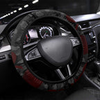 Australia ANZAC Day Steering Wheel Cover We Will Remember Them Poppy Camouflage - Aussie Hoodie