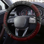 Australia ANZAC Day Steering Wheel Cover We Will Remember Them Poppy Camouflage - Aussie Hoodie